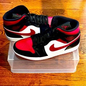 Air Jordan 1’s Mid-Shoe, Men’s size 12